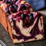 Blueberry Cheesecake Swirl Bread