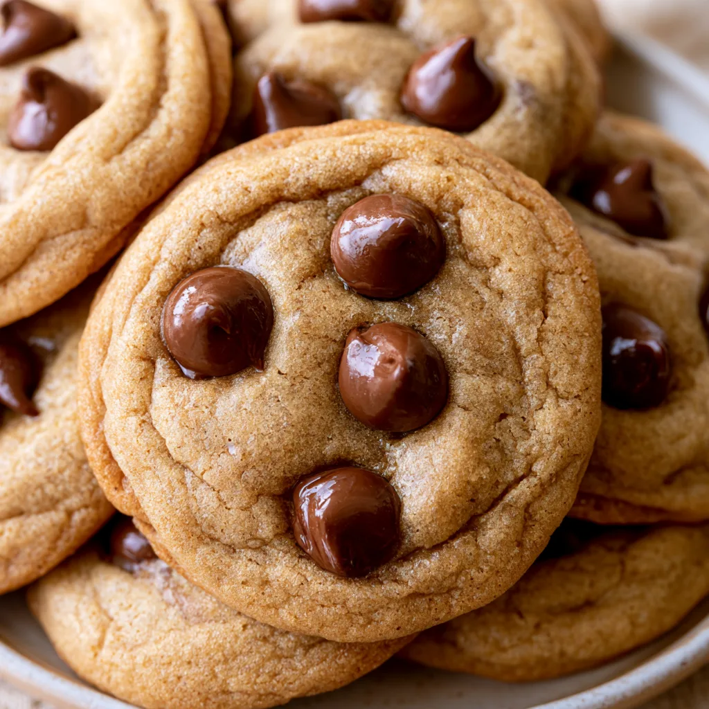 Brown Butter Chocolate Chip Christmas Cookies