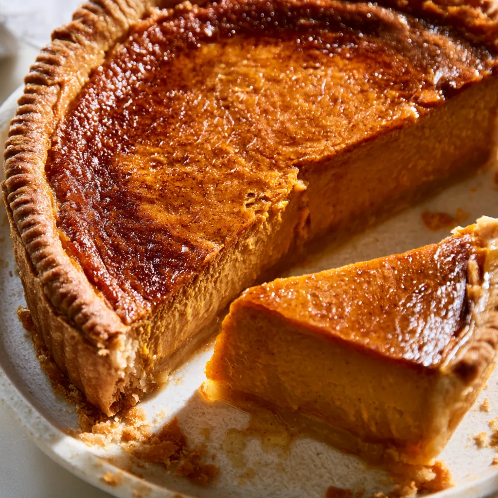 Brown Butter Pumpkin Pie