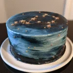 Capricorn Constellation Cake