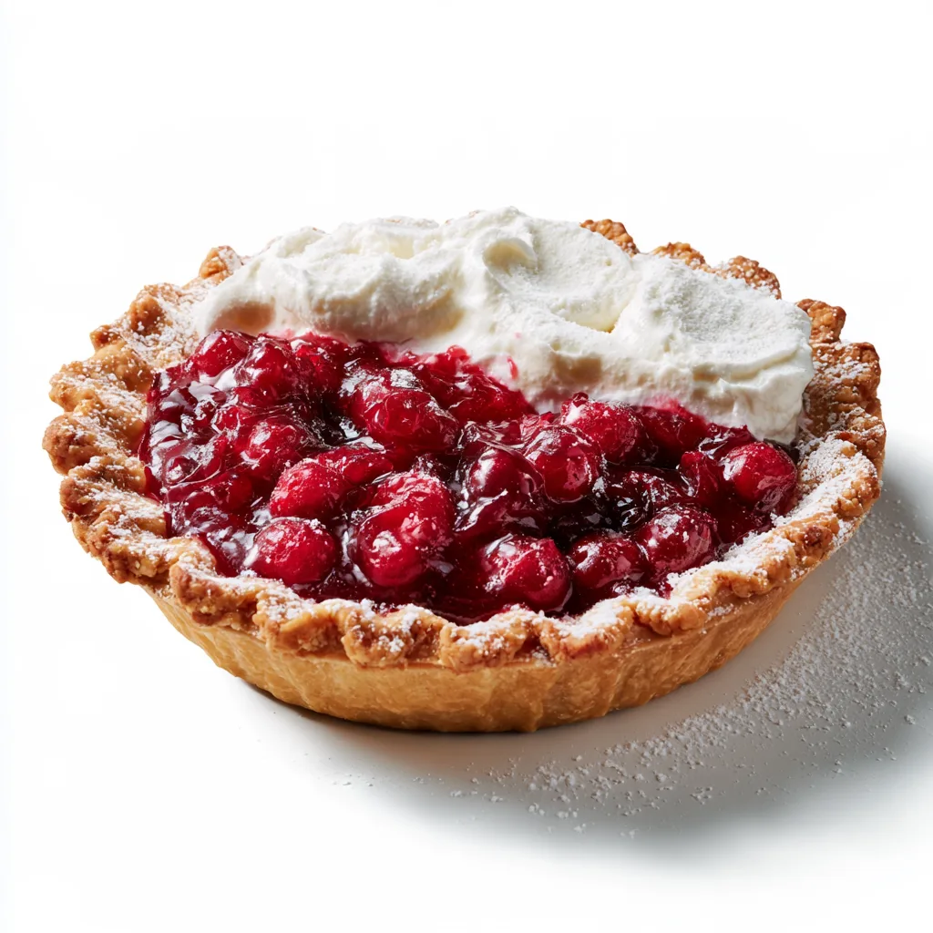 Christmas Cranberry Cream Pie