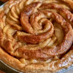 Cinnamon Roll Apple Pie
