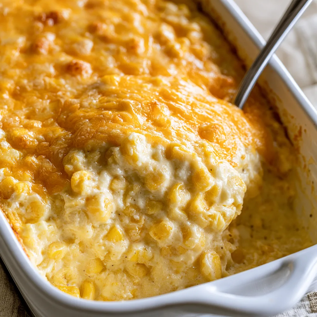 Cream Cheese Corn Casserole
