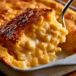 Creamy Corn Casserole with Cheese