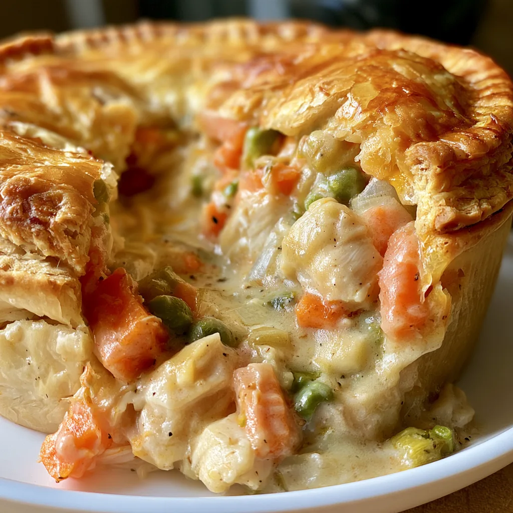 Crockpot Chicken Pot Pie