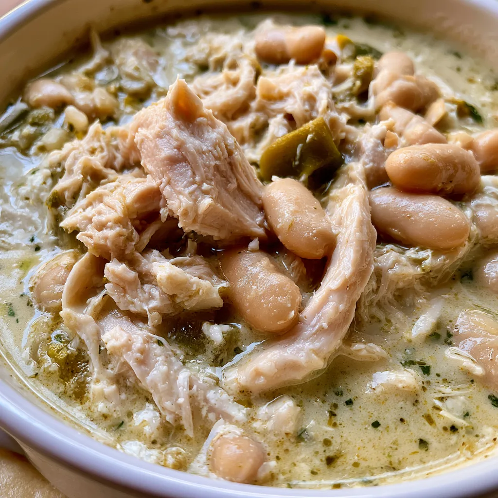 Crockpot White Chicken Chili