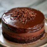 Dark Chocolate Capricorn Cake