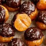 Dark Chocolate Clementine Bites