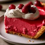 Easy Christmas Cranberry Cream Pie