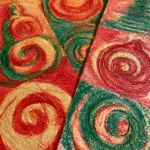 Easy Christmas Oil Pastel Art