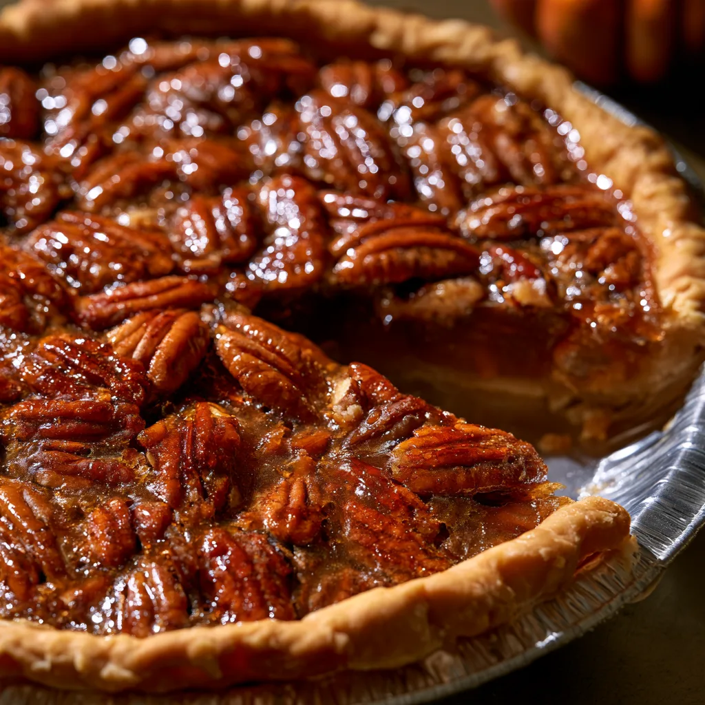 Easy Pecan Pie with Brown Sugar