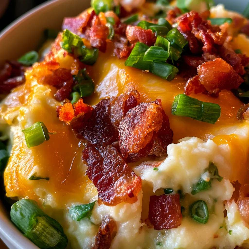 Friendsgiving Loaded Mashed Potatoes