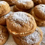Gingerbread Cheesecake Cookies