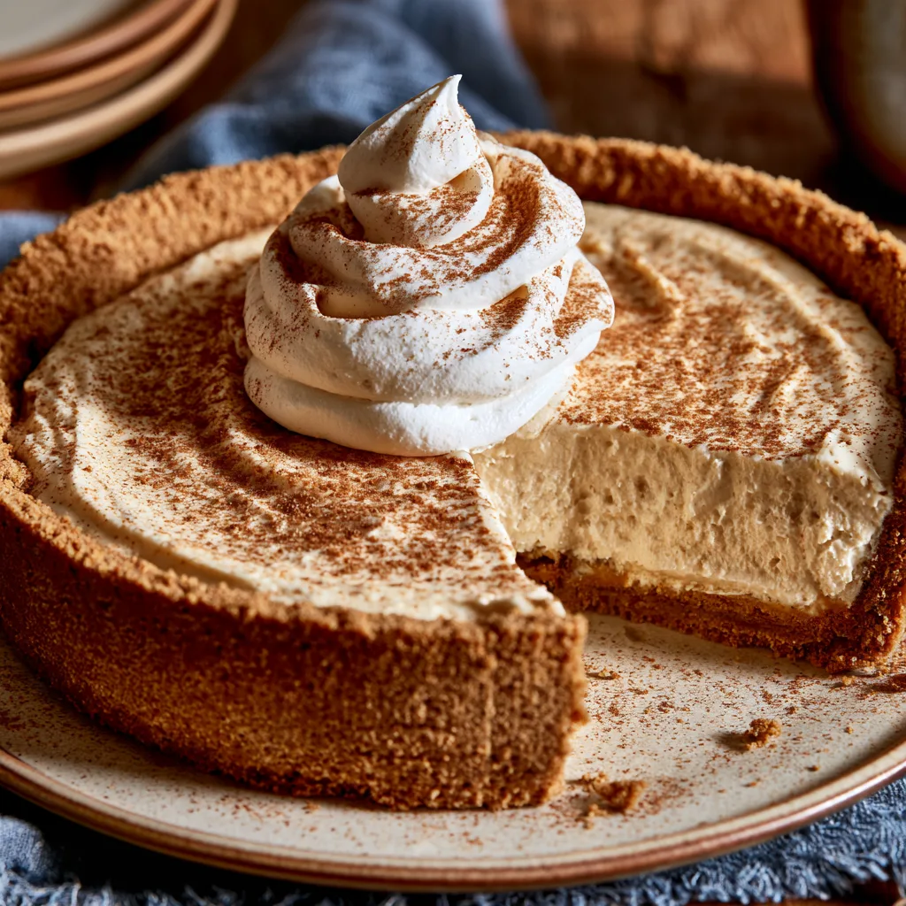 Gingerbread Cream Pie