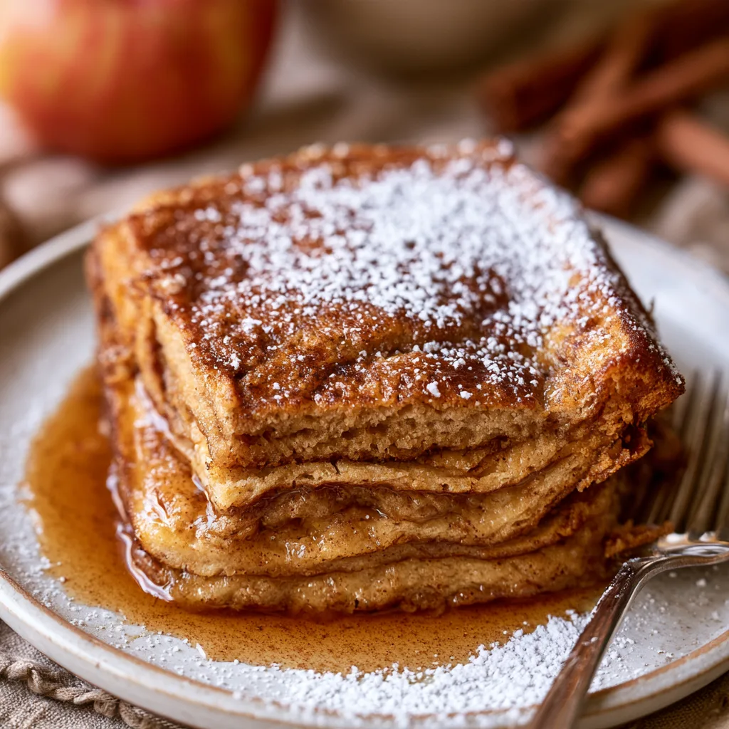 Gingerbread Pancake Casserole