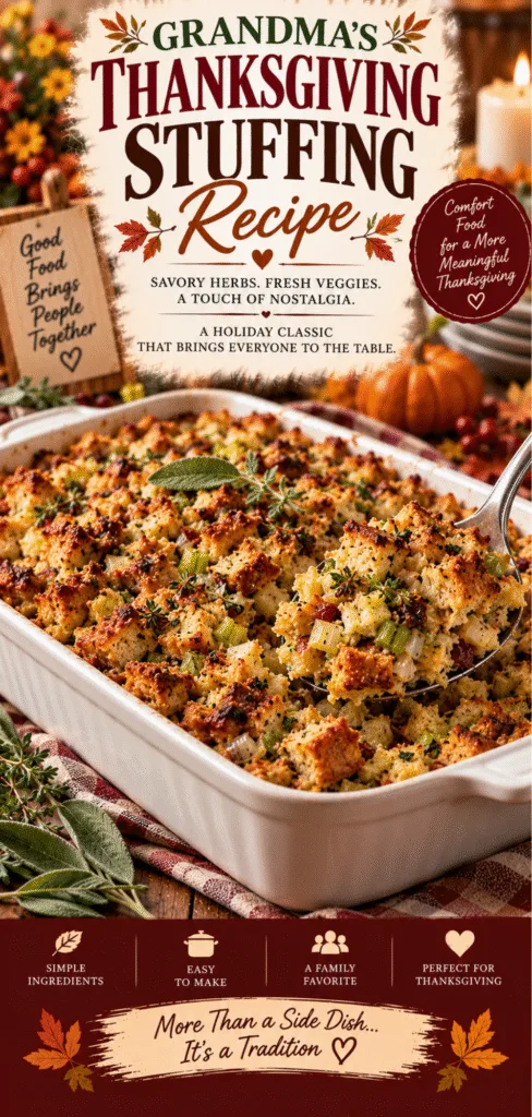 Grandma's Thanksgiving Stuffing Recipe That Will Steal the Show
