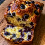 Lemon Blueberry Cream Cheese Loaf