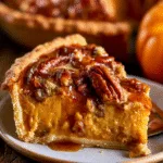 Maple Pecan Pumpkin Pie