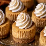Mini Pumpkin Cheesecakes