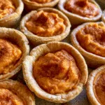 Mini Sweet Potato Tartlets Appetizer for Thanksgiving