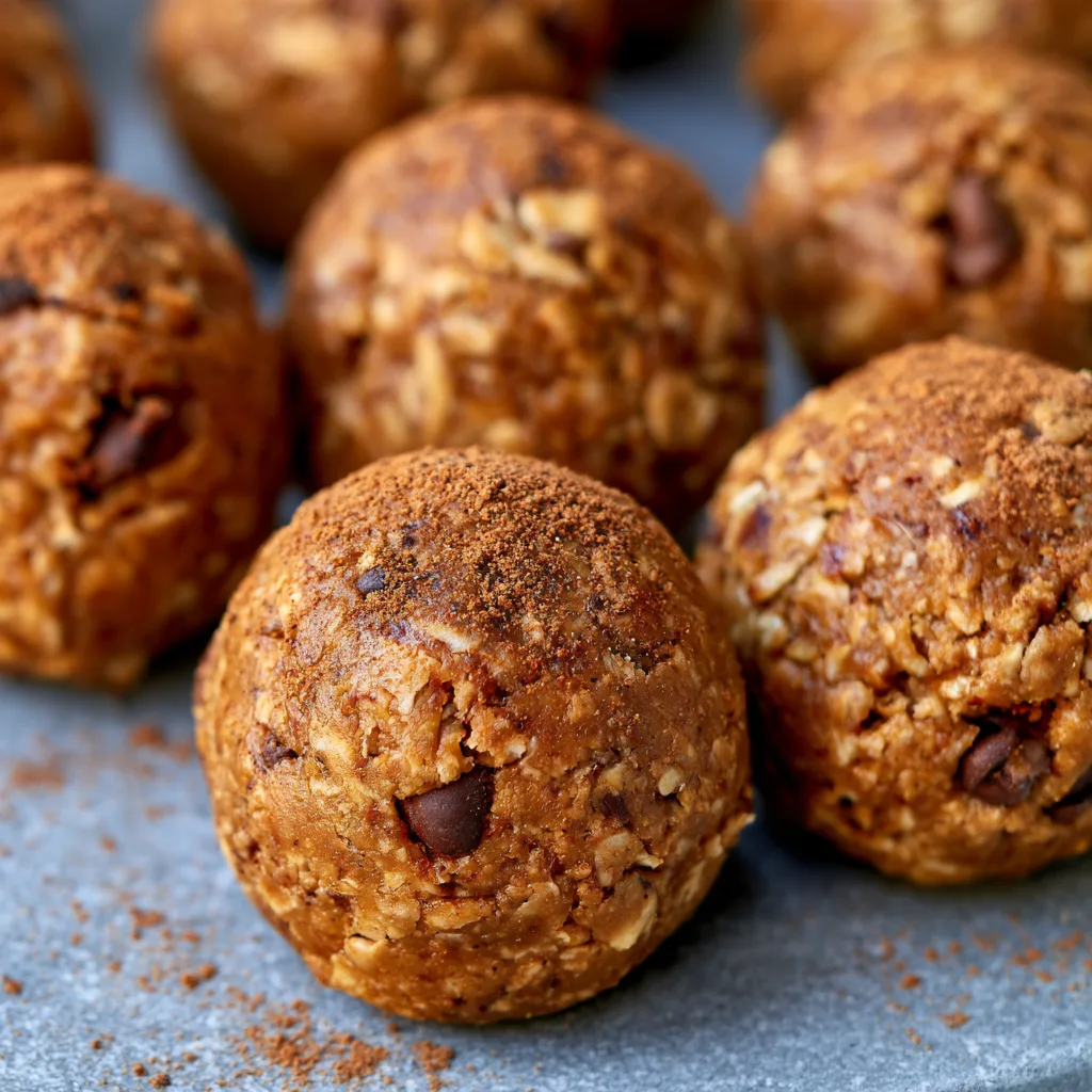 No-Bake Gingerbread Energy Balls