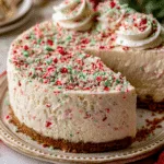 No-Bake Peppermint Cheesecake