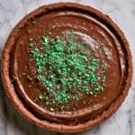 No-Bake Peppermint Chocolate Pie