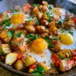 One-Pan Breakfast Potatoes and Eggs