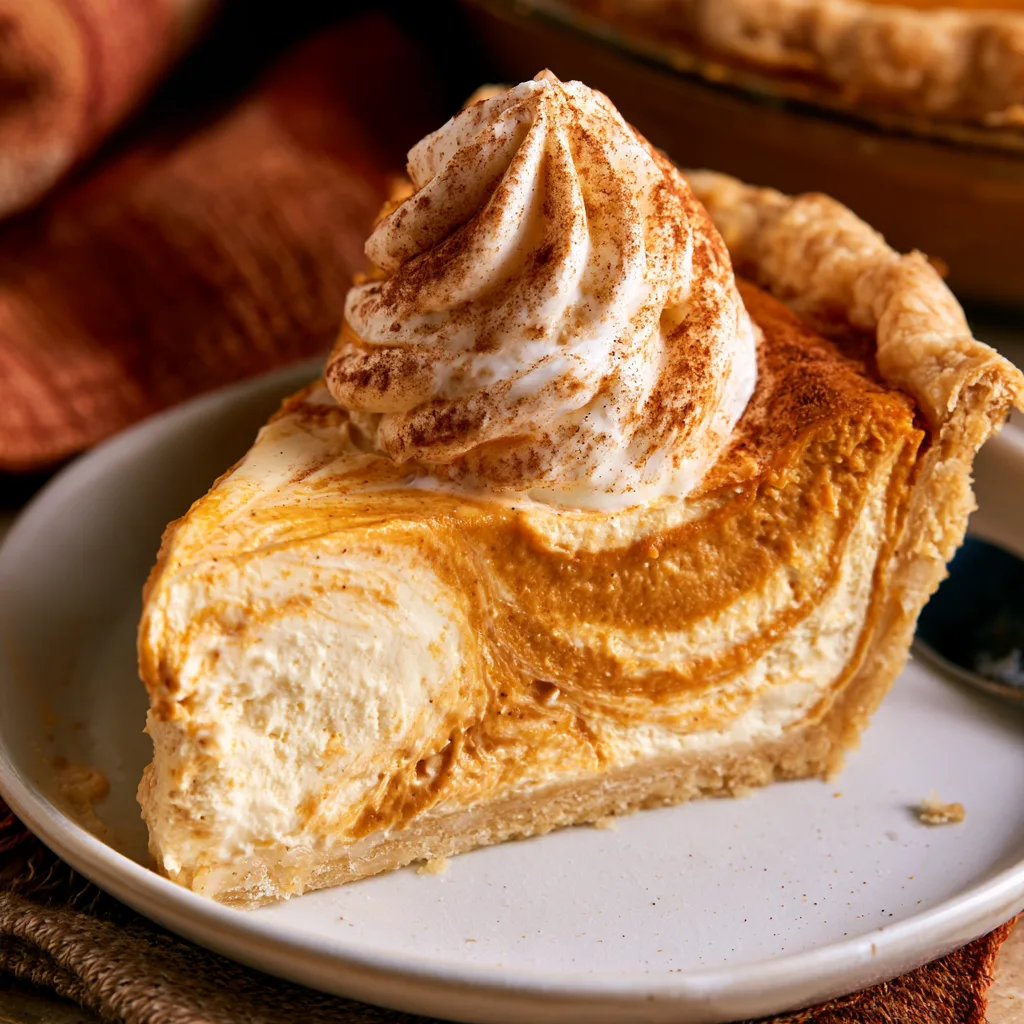 Pumpkin Cream Cheese Pie