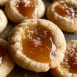 Salted Caramel Thumbprint Cookies