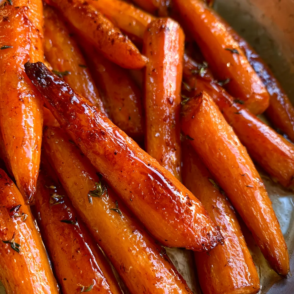 Savory Honey Garlic Butter Roasted Carrots: The Perfect Holiday Side Dish!