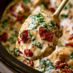 Slow Cooker Creamy Tuscan Chicken