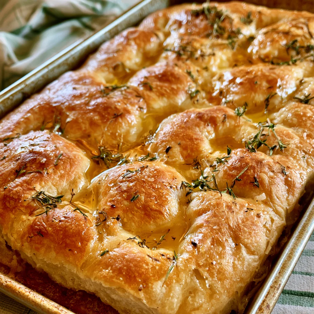 Sourdough Focaccia Bread