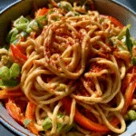 Spicy Peanut Noodle Bowls