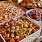 Thanksgiving Side Dishes | Sweet Potato Casserole, Stuffing & Cranberry Sauce