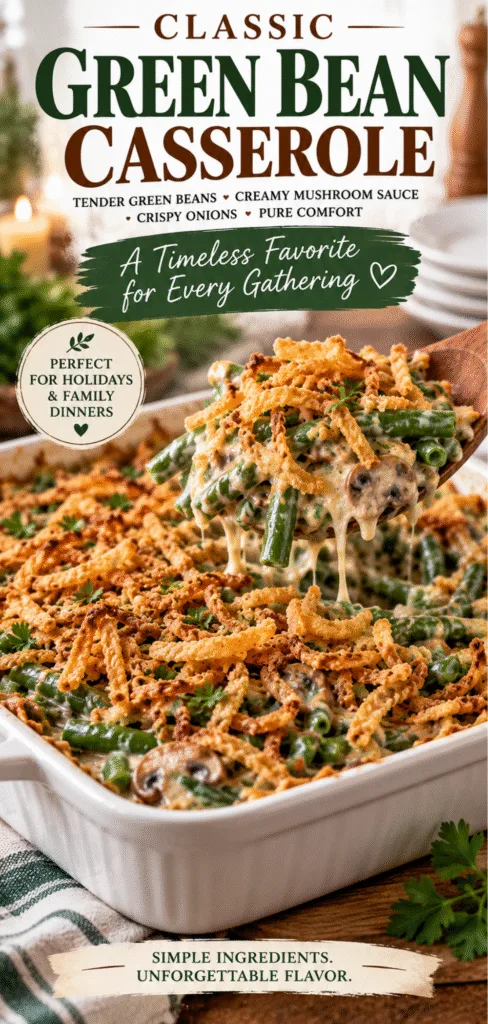 Traditional Recipe For Green Bean Casserole