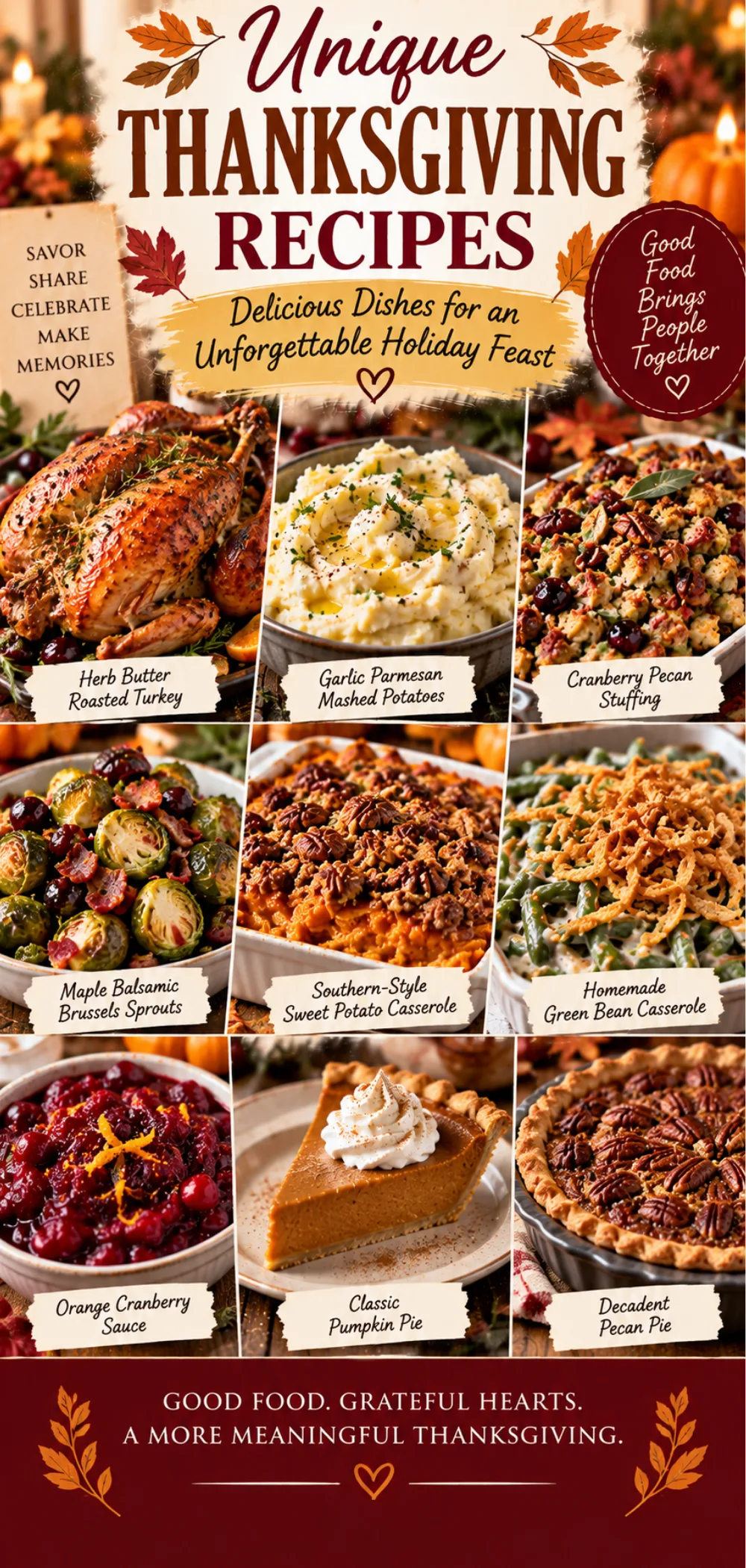 Unique Thanksgiving Recipes That Will Dazzle Your Guests