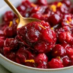 cranberry sauce with canned cranberries