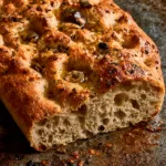 sourdough focaccia recipe in cups