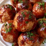 turkey meatballs with cranberry bbq sauce